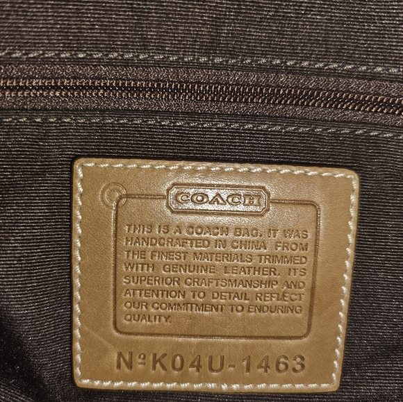 Coach shoulder bag flap top Soho Hobo Purse - Picture 7 of 7